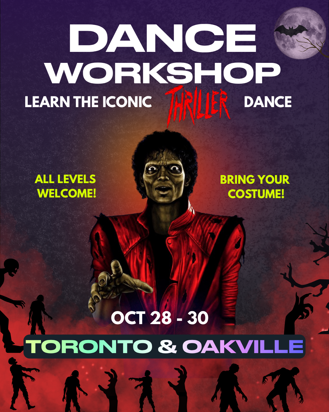 Thriller Halloween Dance Workshop