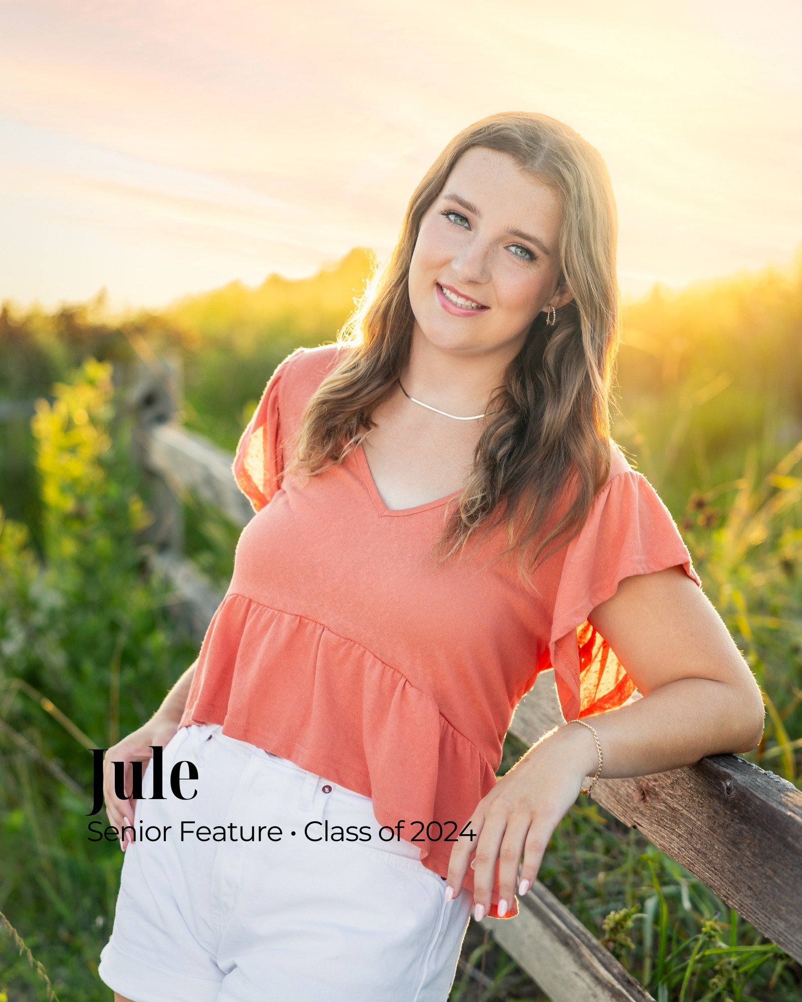 Jule| Senior Feature | Class of 2024

Say hello to Jule, Class of 2024! 🎓 Talk about an adventure from start to finish! 📸💫

First stop? A field of vibrant yellow flowers in the middle of the road. 🌼 A picture-perfect moment surrounded by nature's