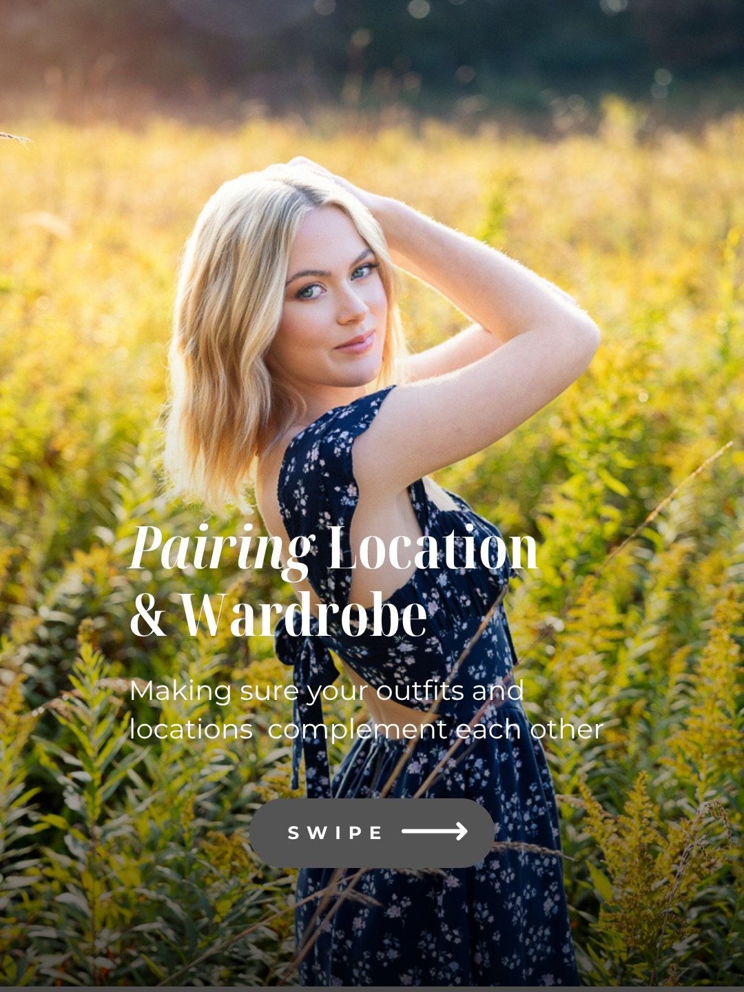 Feeling a little overwhelmed trying to figure out outfits and locations for your senior photos? I
totally get it 😅

There are so many choices, and it can start to feel like a lot before we even begin. That is
exactly why I walk you through the whole