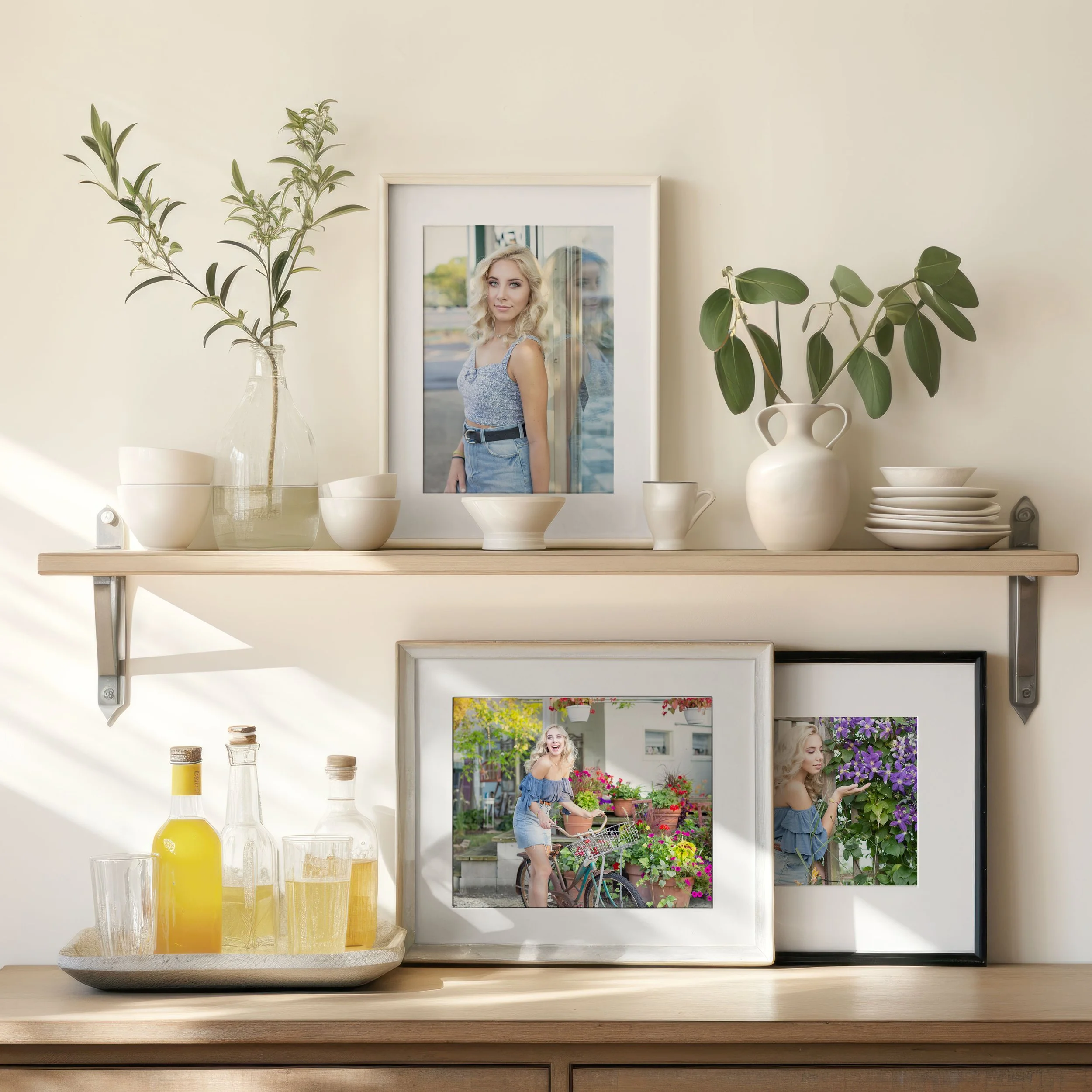 Wall Product Display Floating Shelve 3 Frames (Lily).jpg