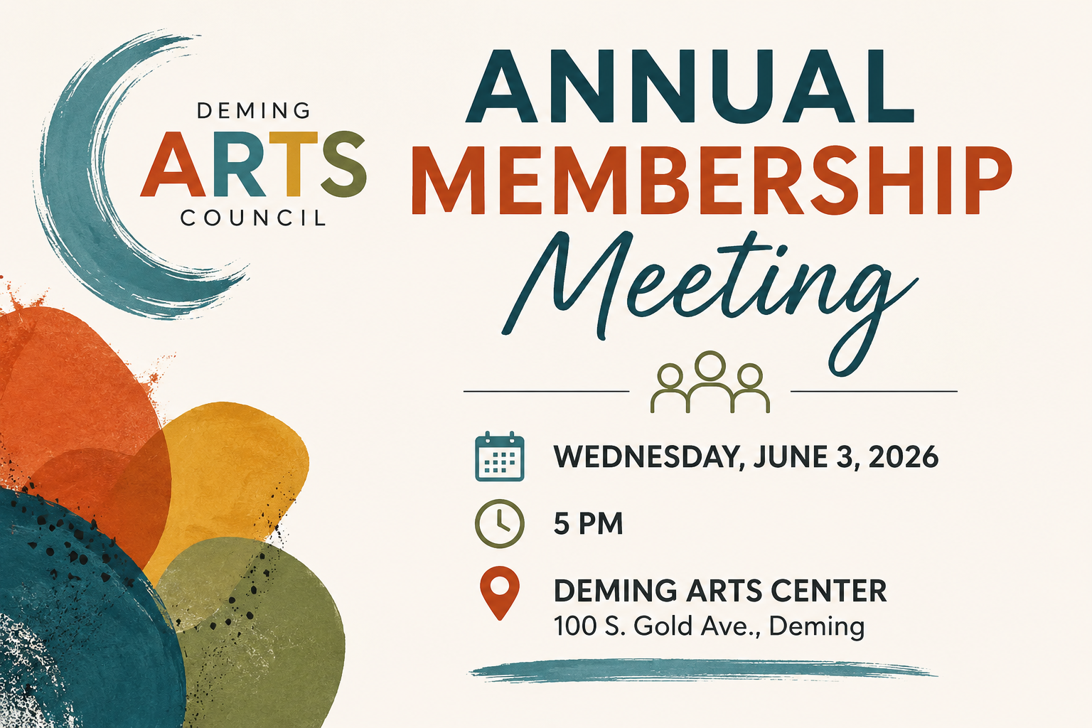 Annual Membership Meeting - Deming Arts Council