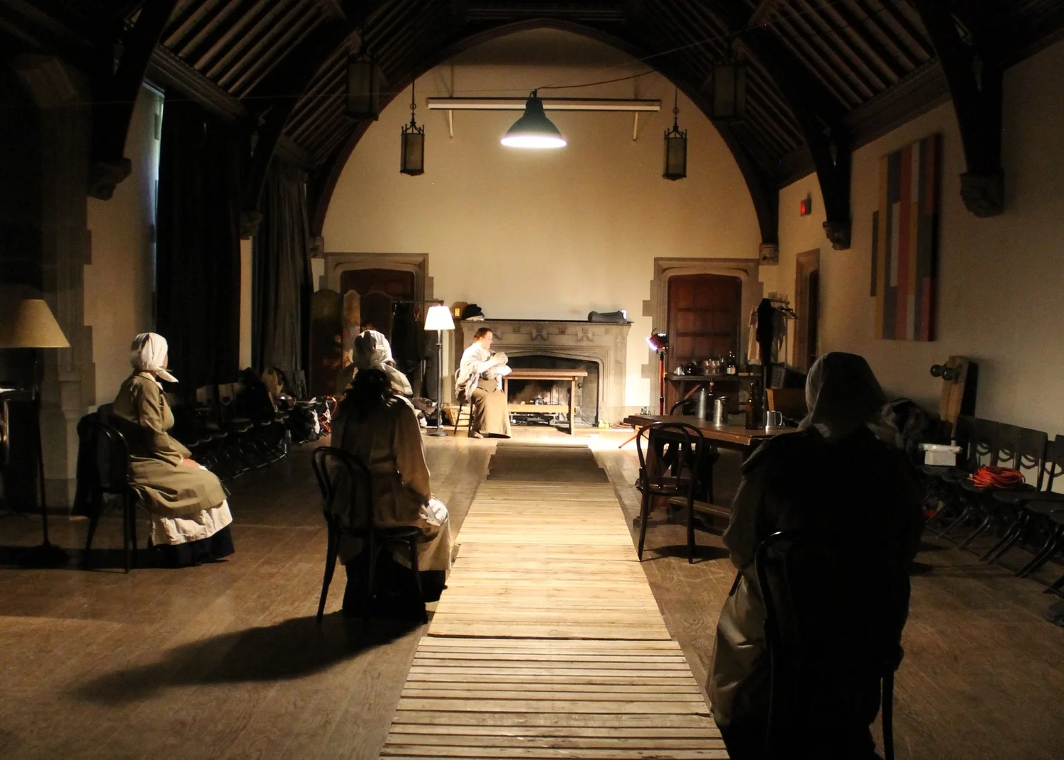 Last Days. U of T Opera Department. Direction: Tim Albery. Set & Costume Design: Michelle Tracey. Photo by: Michelle Tracey
