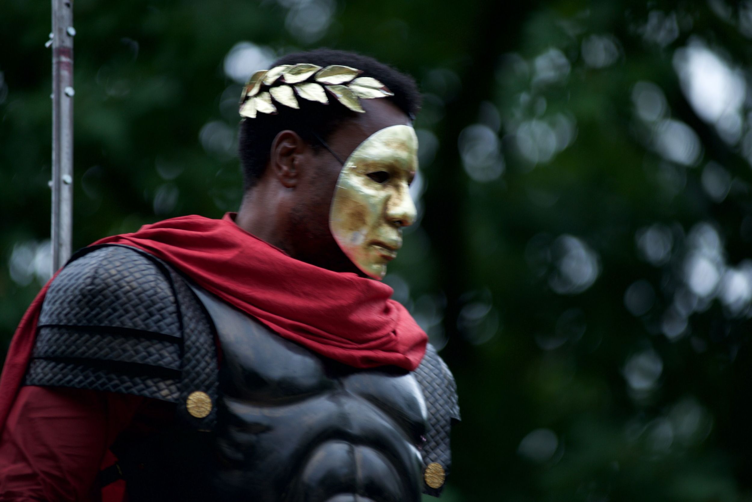 Julius Caesar. Canadian Stage Shakespeare in High Park 2015. Direction: Estelle Shook. Costume Design: Michelle Tracey. Photo by: Lyon Smith