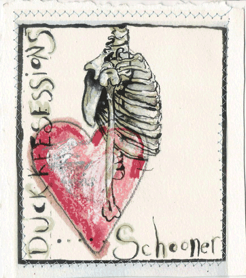 "Duck Kee Sessions" artwork by Catherine Edgerton