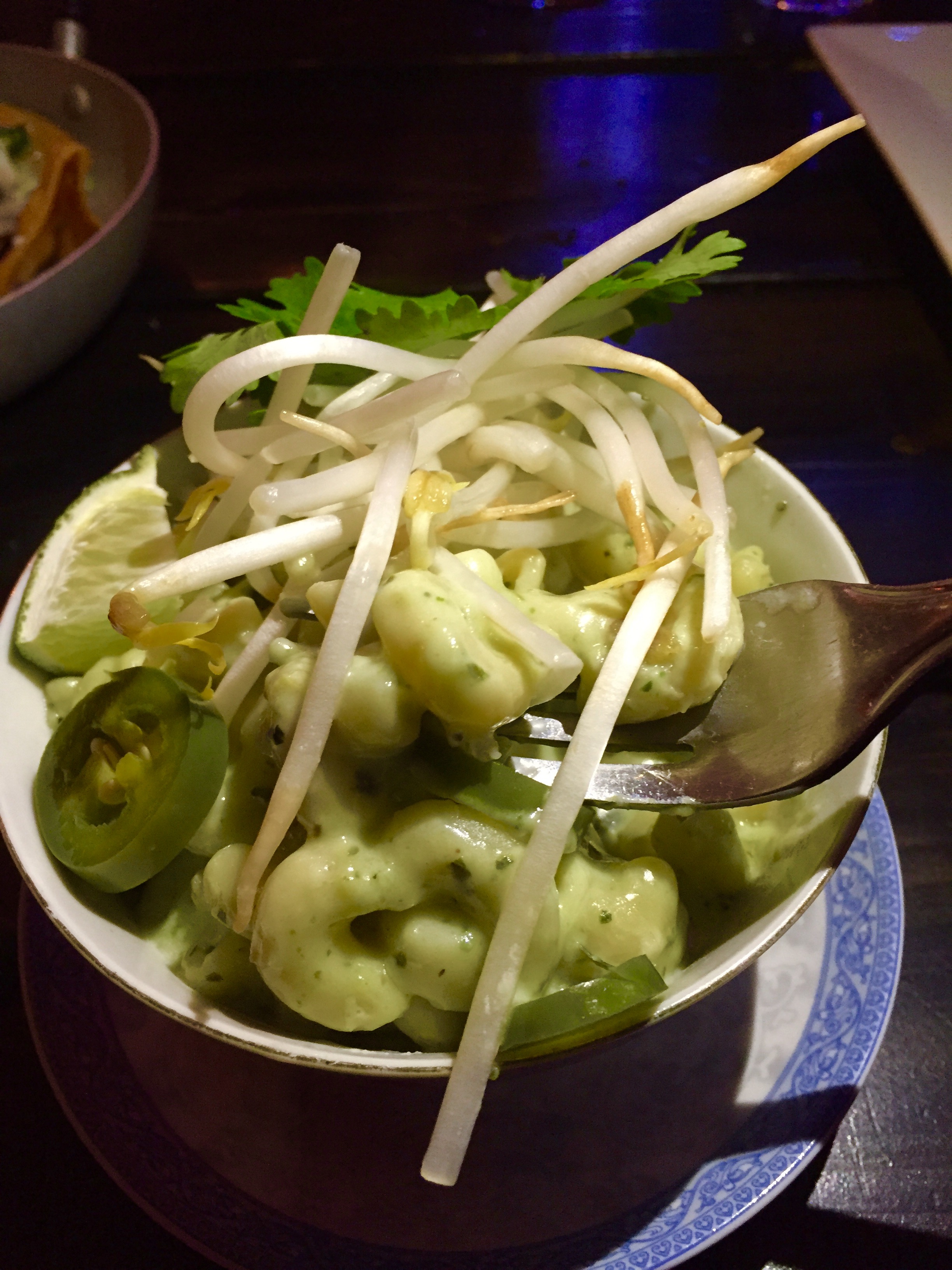 Thai Green Curry Mac and Cheese