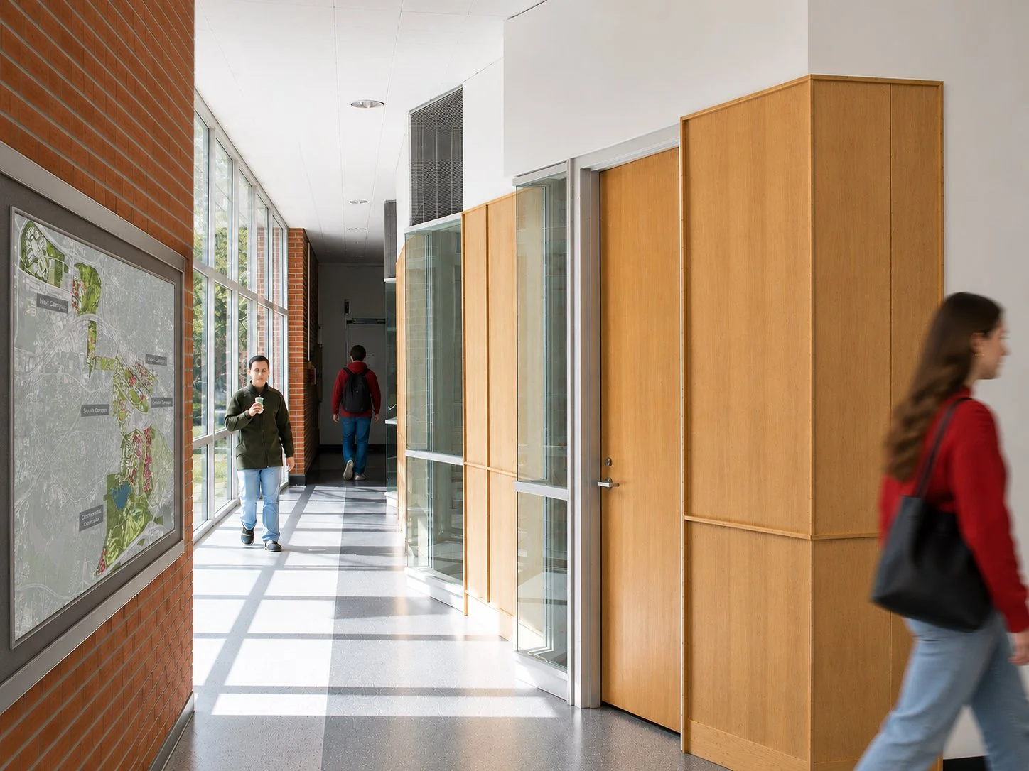 BLU Lobby with 3 people and campus map - Final.jpg