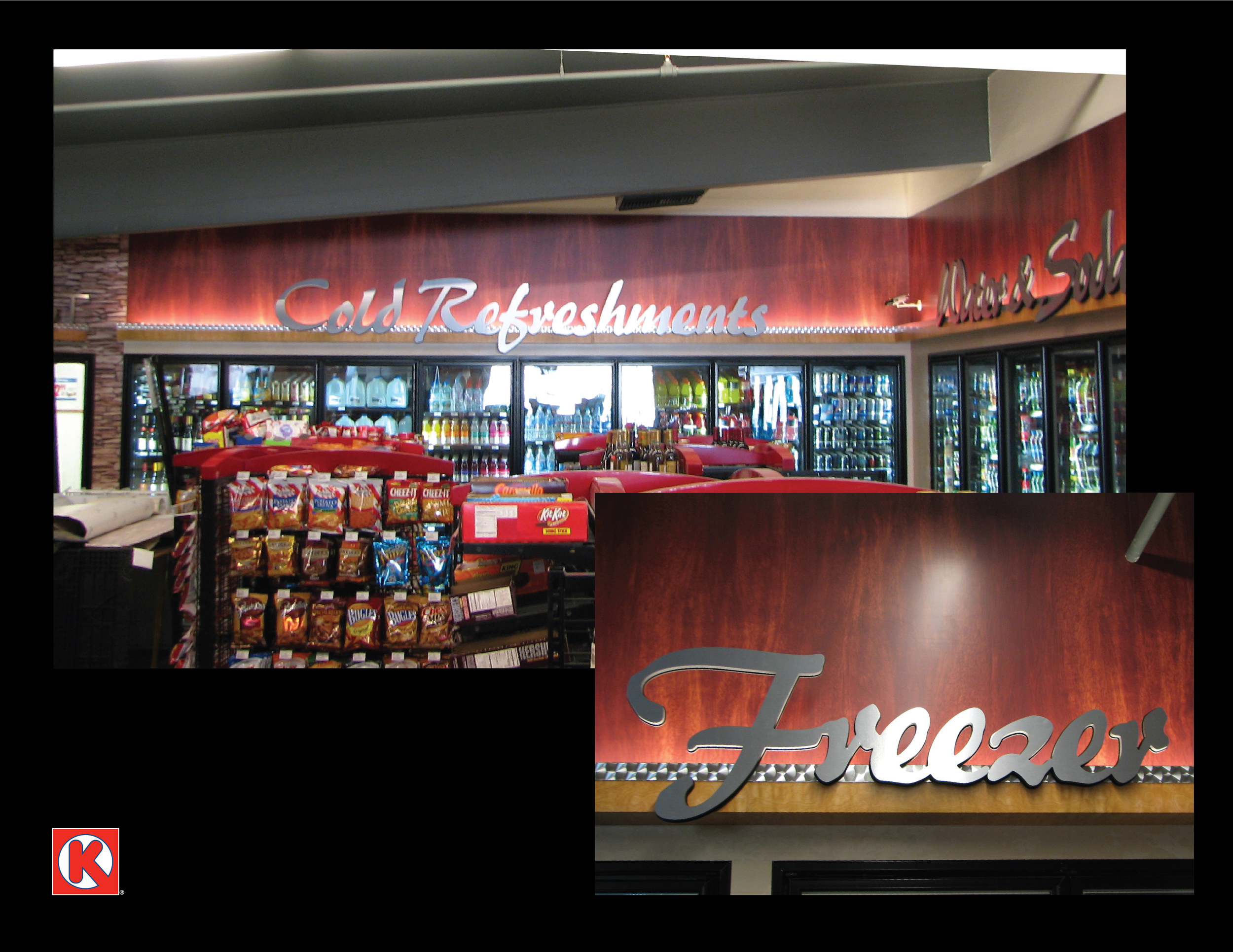 This design was originally created for Circle K Arizona, put was pick-up by Circle K Worldwide Franchise Group in about 300 sites around the globe.