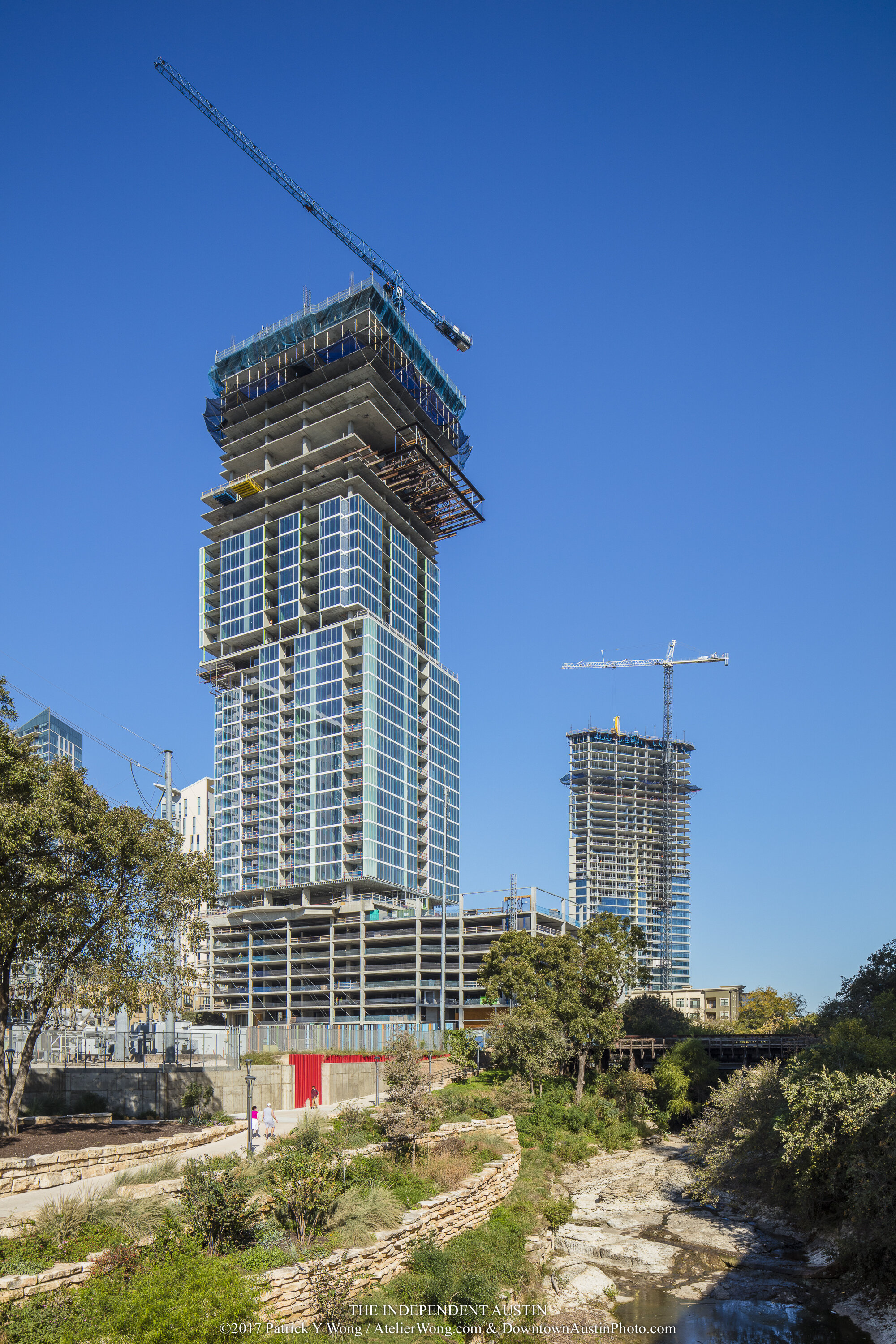 Construction of The Independent Austin