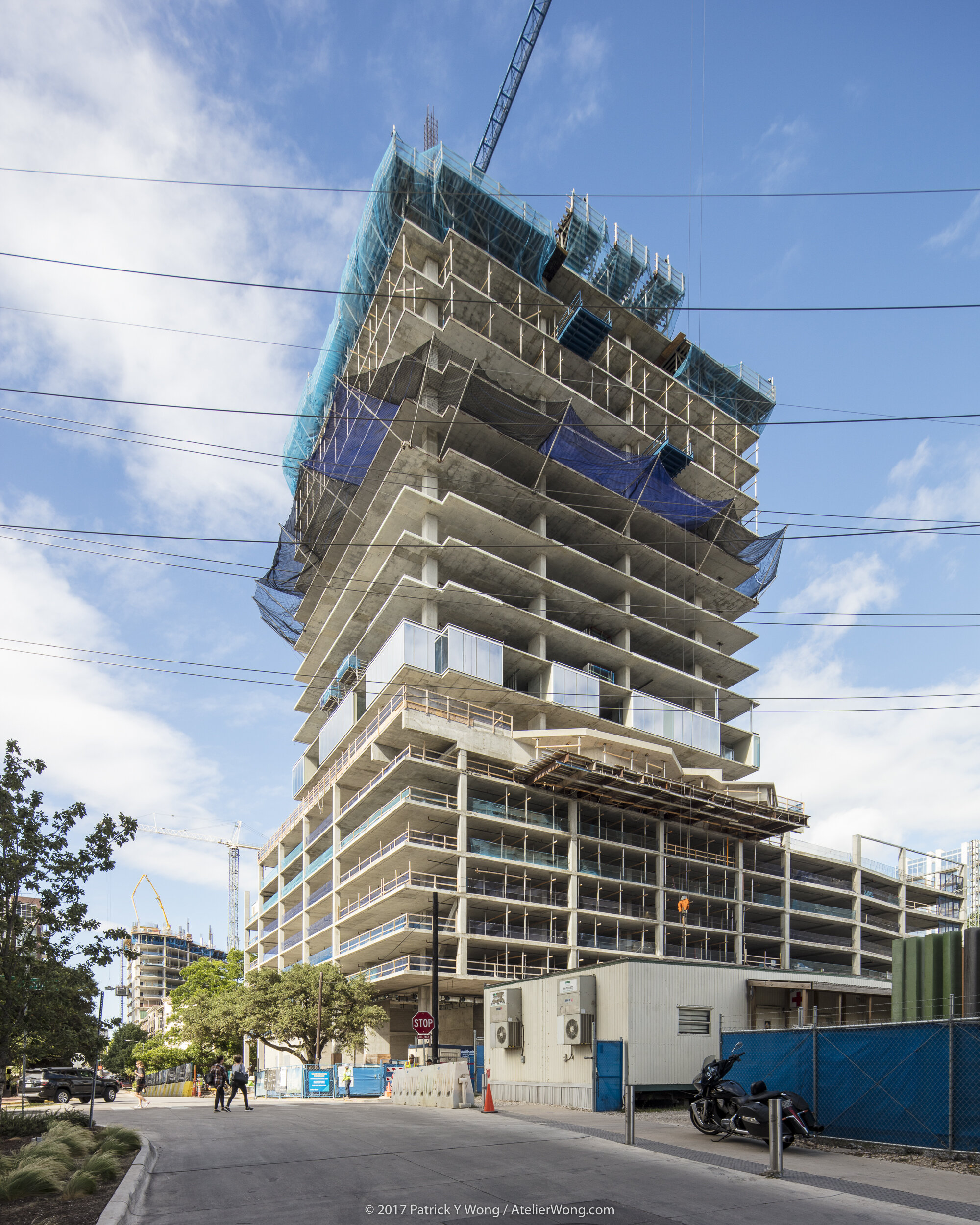 Construction of The Independent Austin 