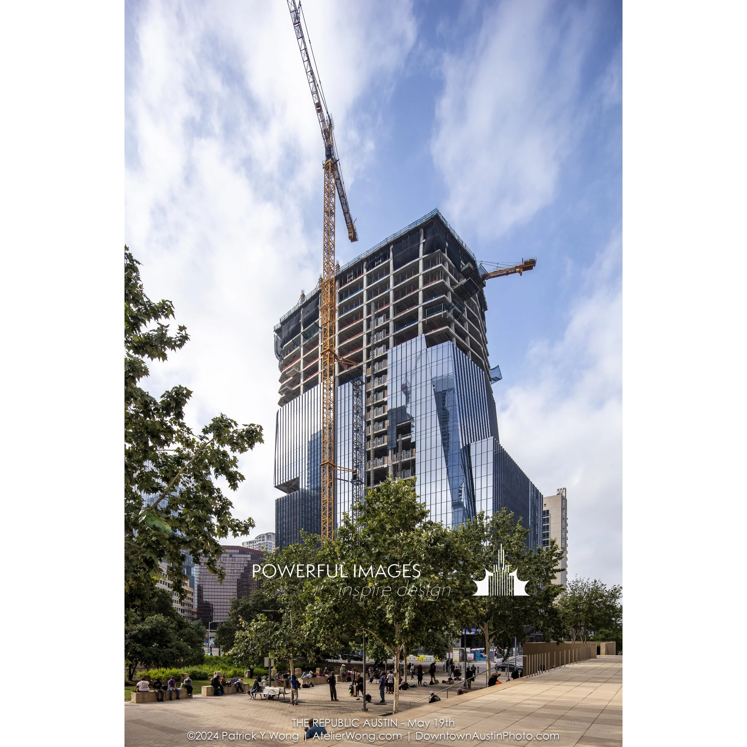 The Republic Austin Construction Progress Portrait