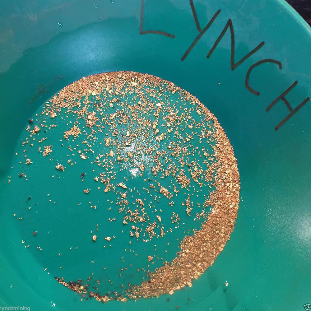 Unsearched Gold Paydirt Panning Arizona Bradshaw