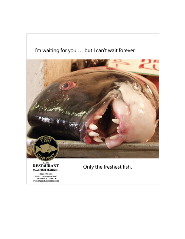 Only the freshest fish