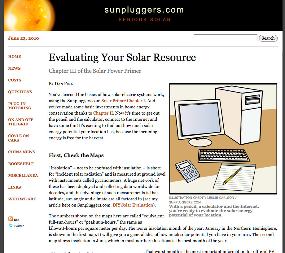 Solar newsletter illustration