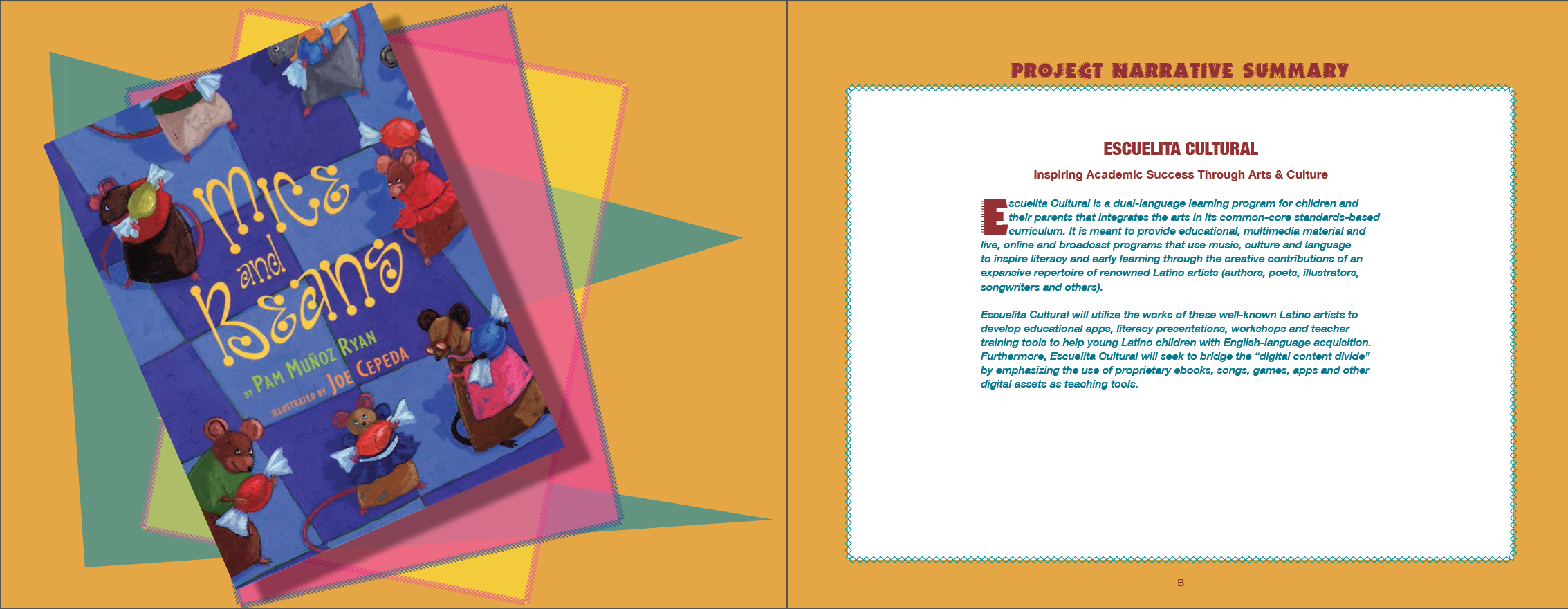 Escuelita Cultural brochure