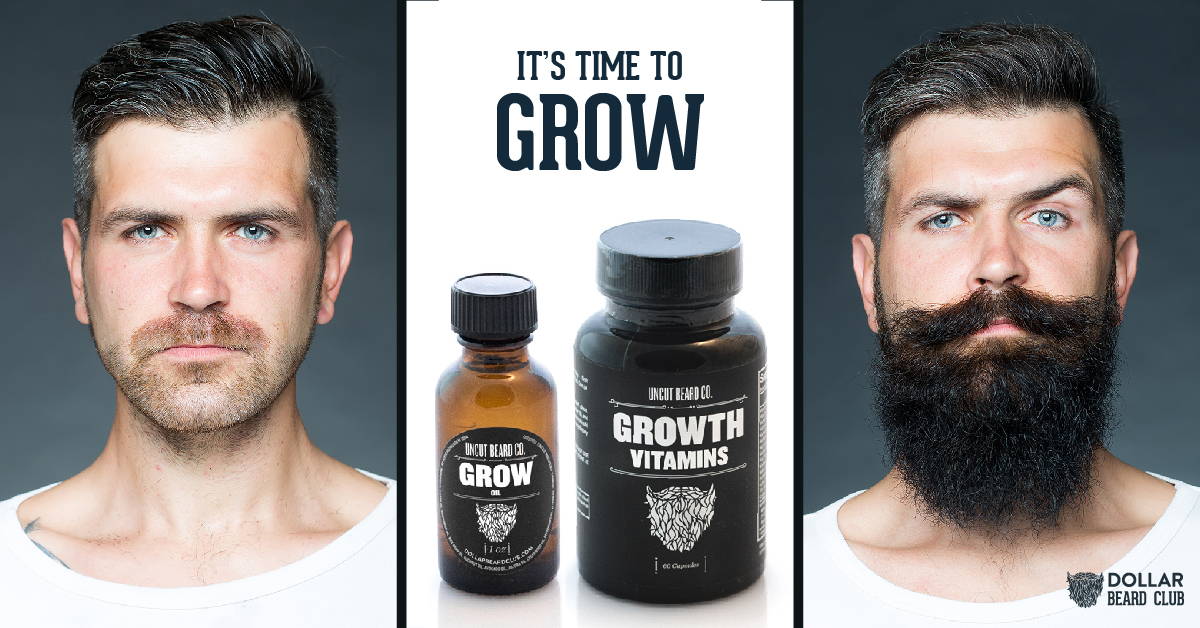 Growth Oil and Vitamins Facebook Ad