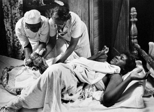 Maude Callen, South Carolina, Gullah Birth Worker Image Source: Life Magazine, December 1951