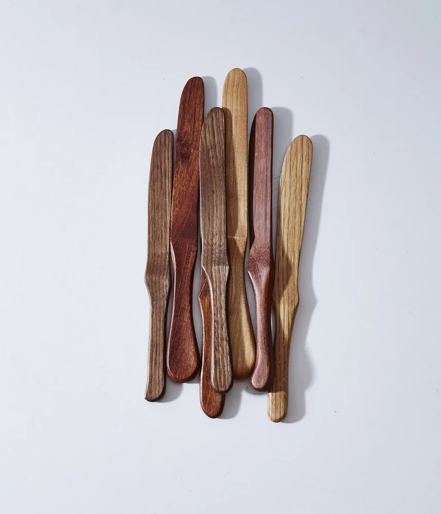 Herriott Grace : wooden butter knife