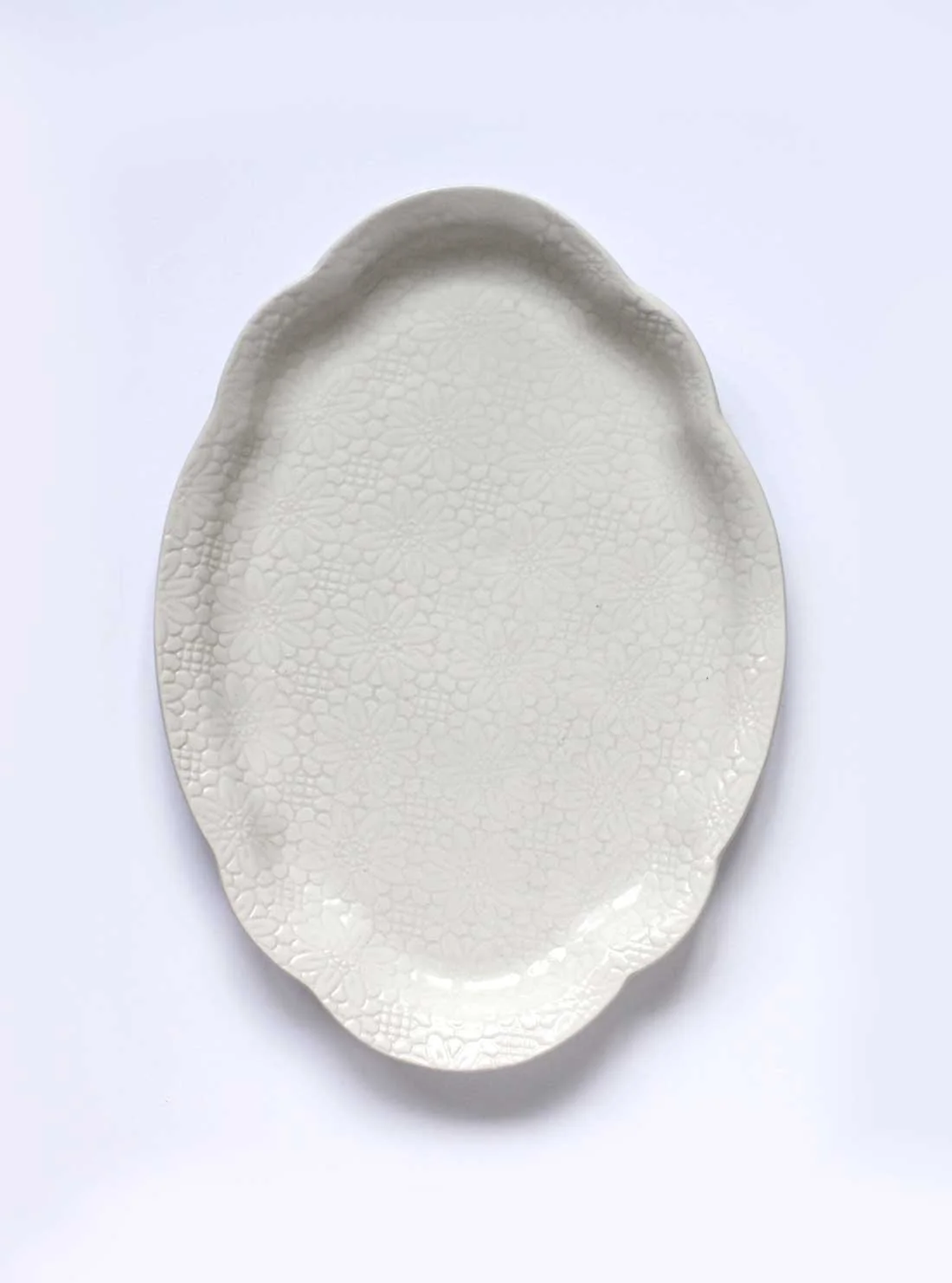 Atelier Make :  assiette à dessert à motifs floral