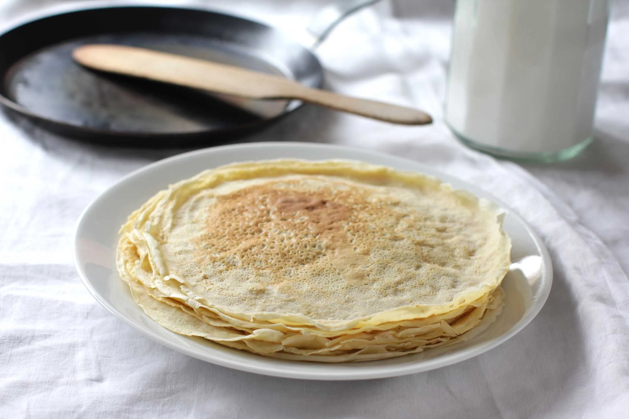 les crêpes et la bière