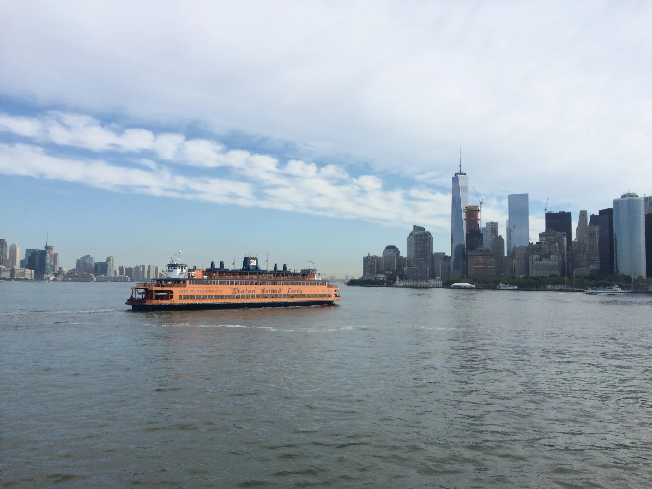 Take the Staten Island Ferry. It's free.