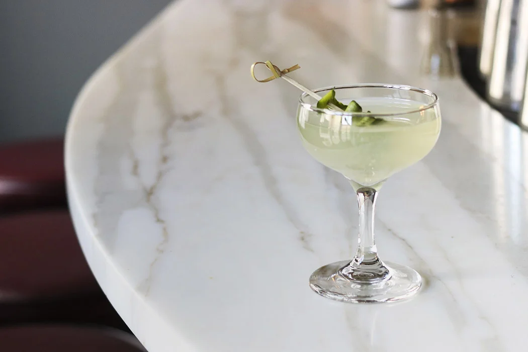 Cucumber Saké Martini