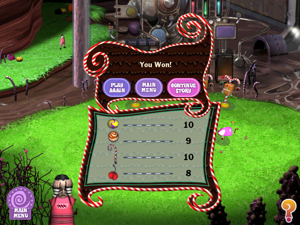 * I created the UI for these game menus. The background was created by other artists.