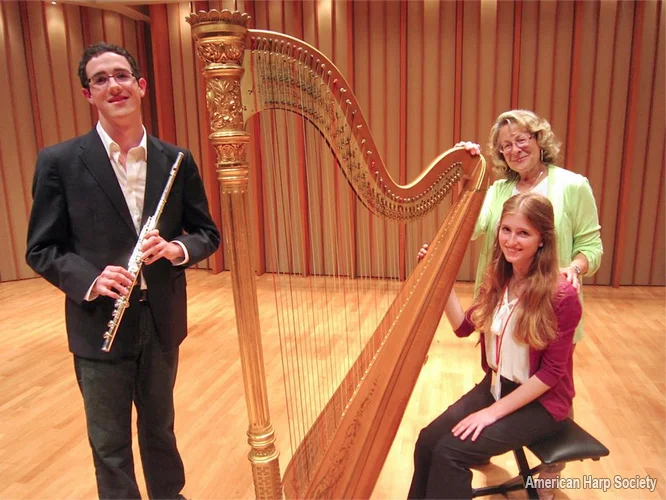   After coaching a young duo in my chamber music workshop at the 2013 AHS, Inc. Summer Institute in LA.     