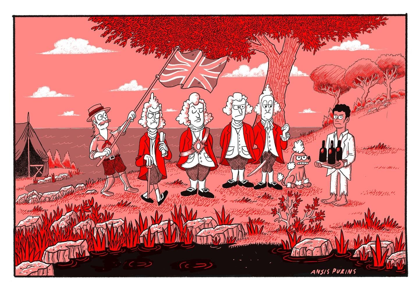 The colonists #drawing #illustration #boston #bostonartist #aotd #artistsoninstagram