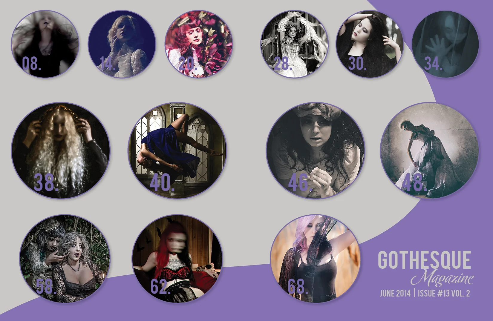 Gothesque Magazine + Visioluxus