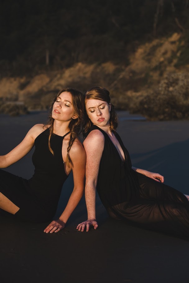 Photographer: Katie Dessin Photography Oregon coast dreamy mermaid bridal shoot