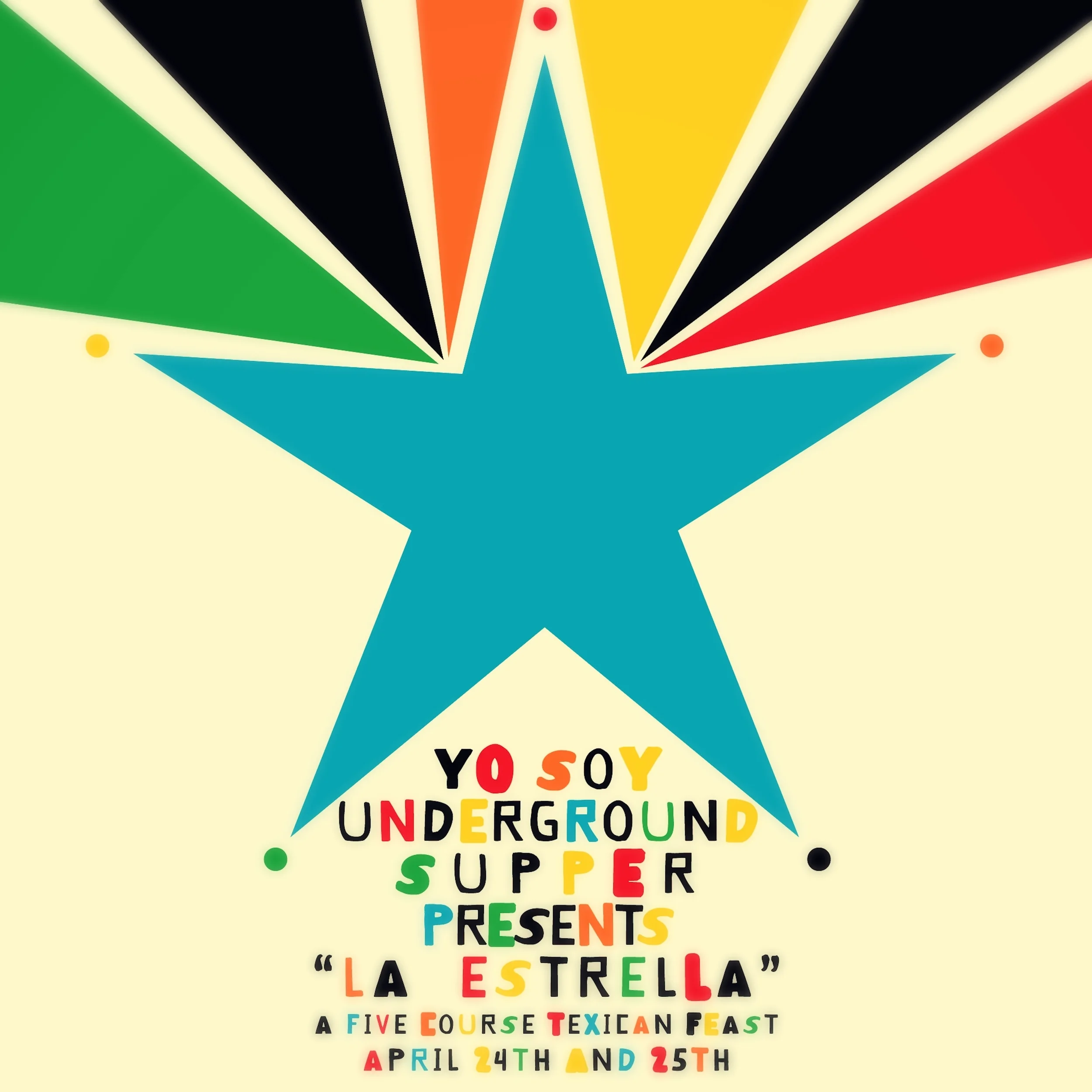 APRIL 25TH SUPPER 7pm