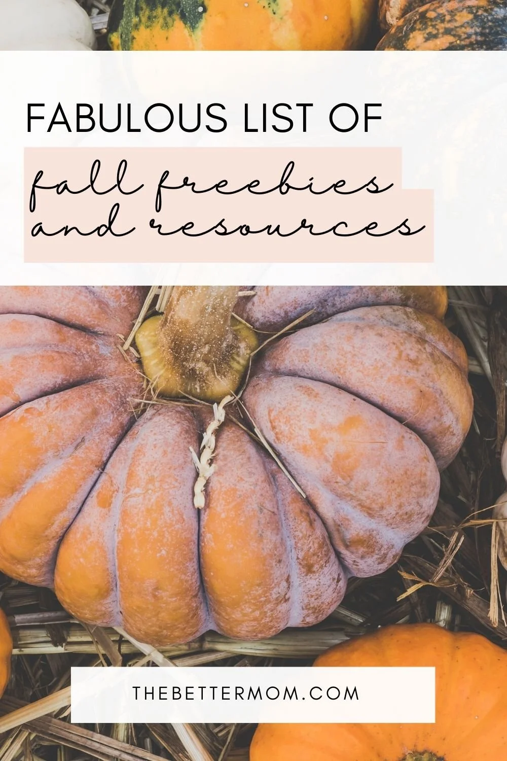 Fabulous List of Fall Freebies and Resources