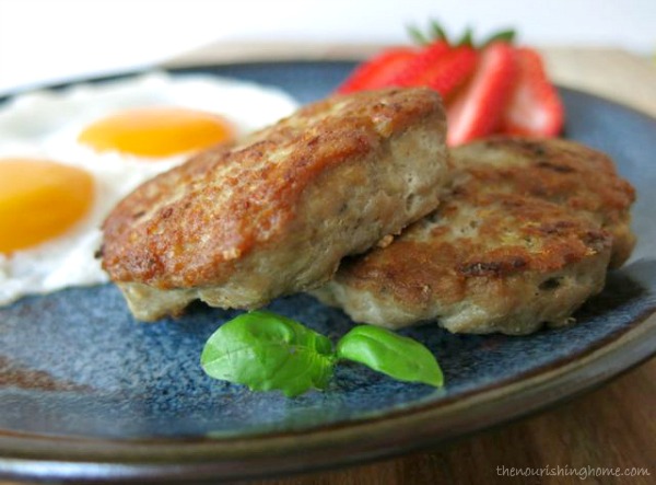 These easy & Healthy turkey breakfast sausage patties not only make a delicious breakfast but are also great for dinner too!
