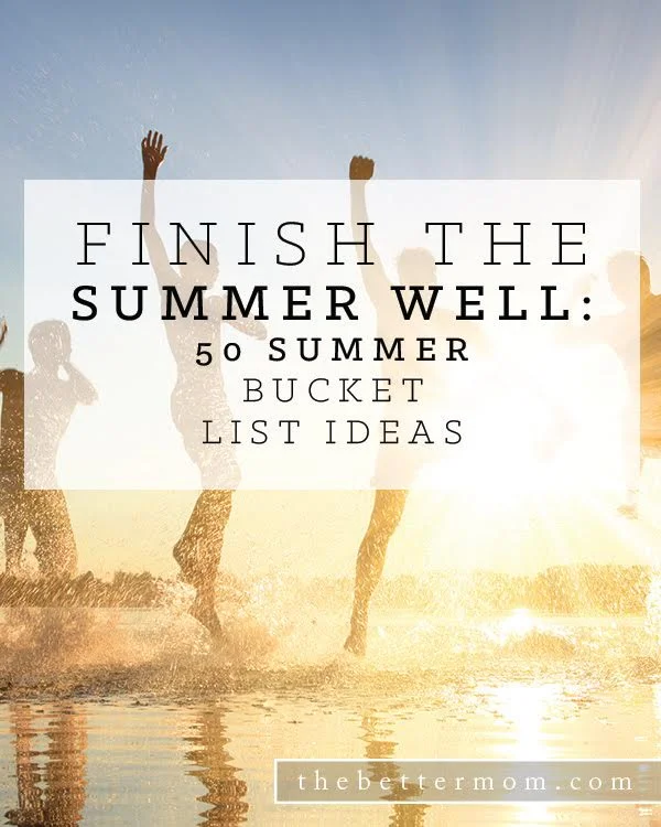 50 Summer Bucket List Ideas for Kids