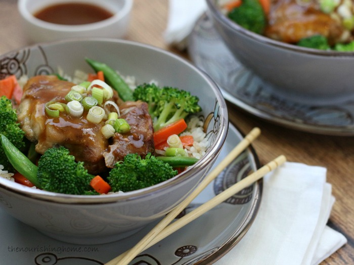 This easy Slow Cooker Teriyaki Chicken with its slightly sweet and tangy sauce is a healthy favorite the whole family will enjoy!