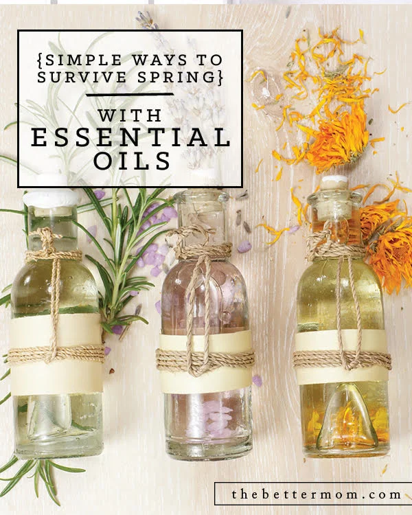 Simple Ways to Survive Spring with Essential Oils