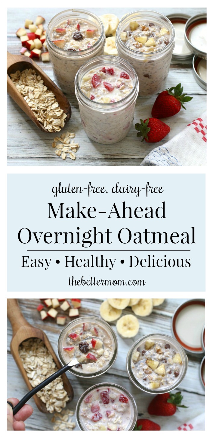 Overnight Oats in a Jar: An Easy Make-Ahead Breakfast! — The Better Mom