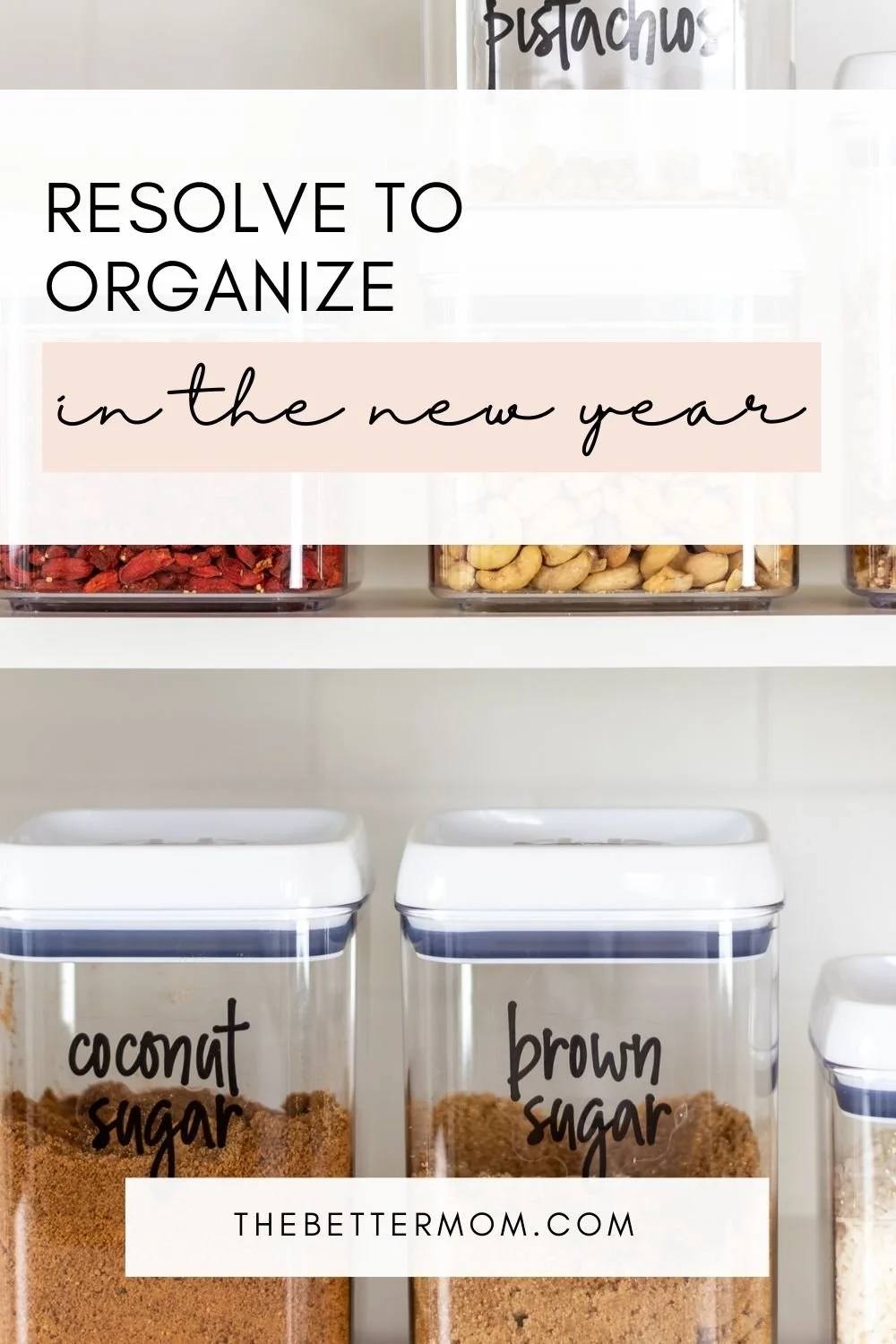 Resolve to Organize in the New Year