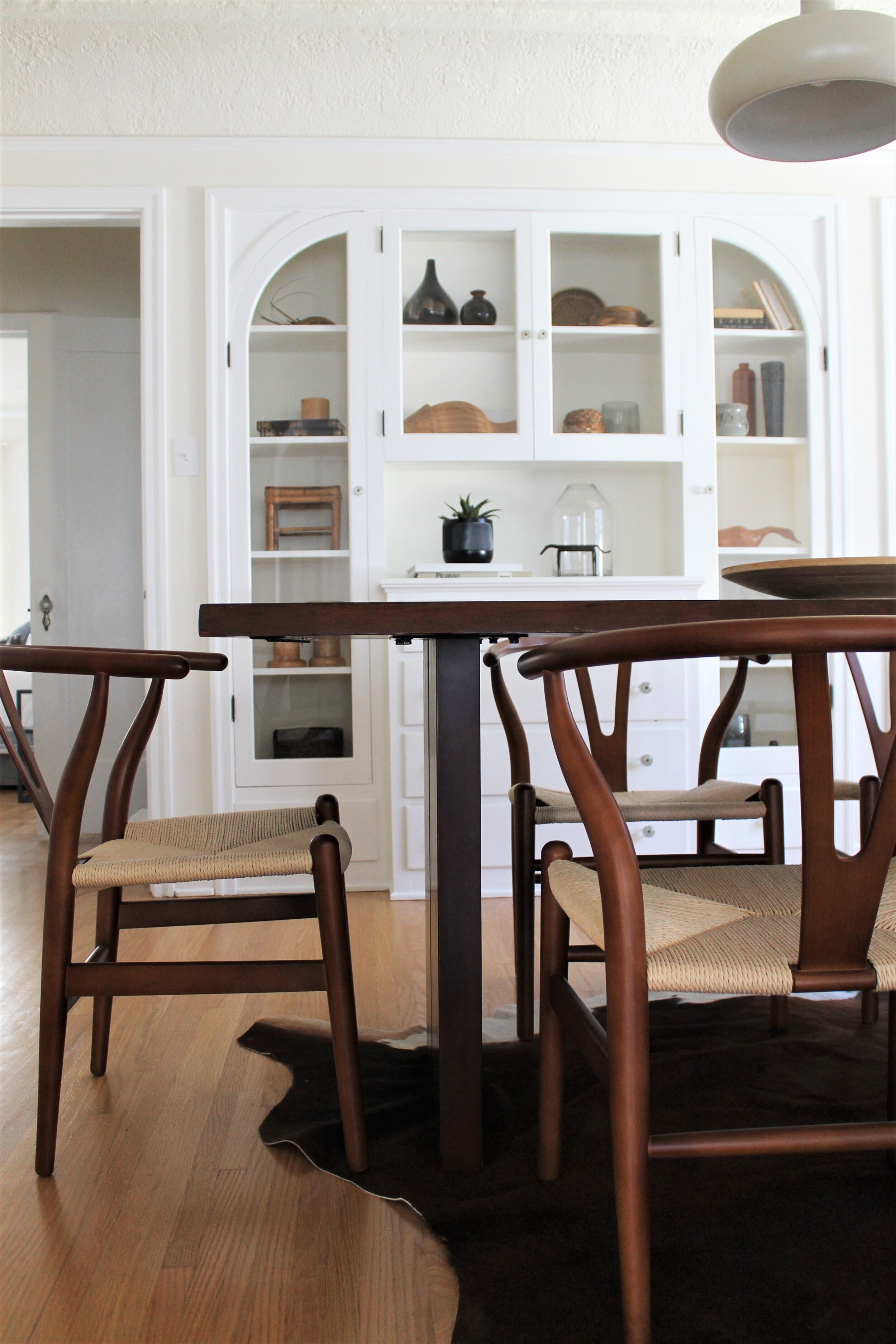 project 62 rodney wood arm chair