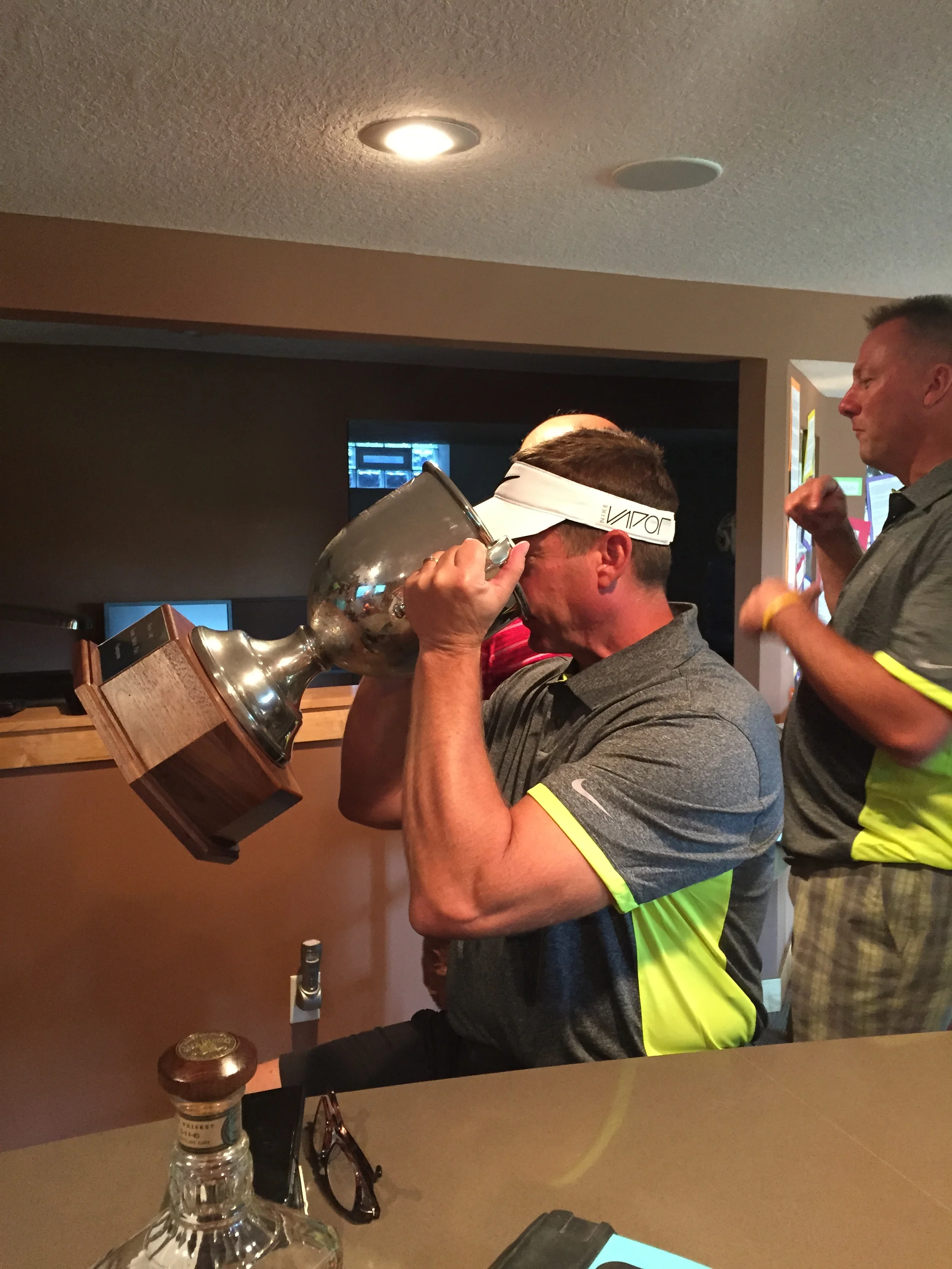 Devo Cup 2015 - Lapper drinking from The Cup. 