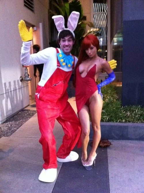  Custom designed "Jessica Rabbit" for Sara Jean Underwood 