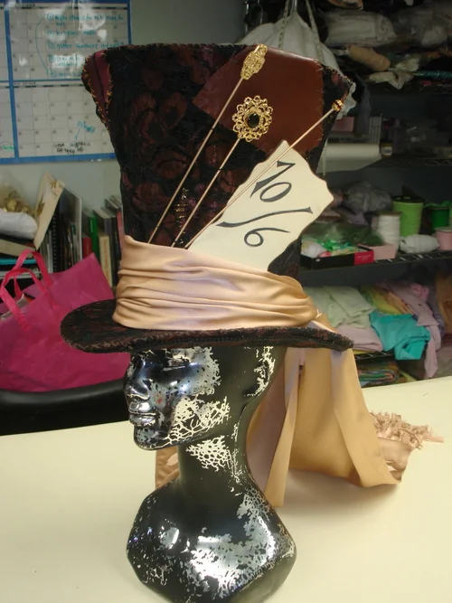  Custom Mad Hatter Hat for&nbsp;Trashy Lingerie. Collab. with Jessica Owen. 