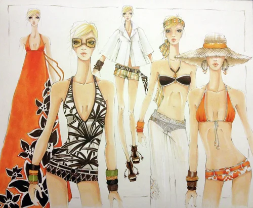  Concept Sketches:&nbsp;"Riviera Mod" for Tommy Bahama 