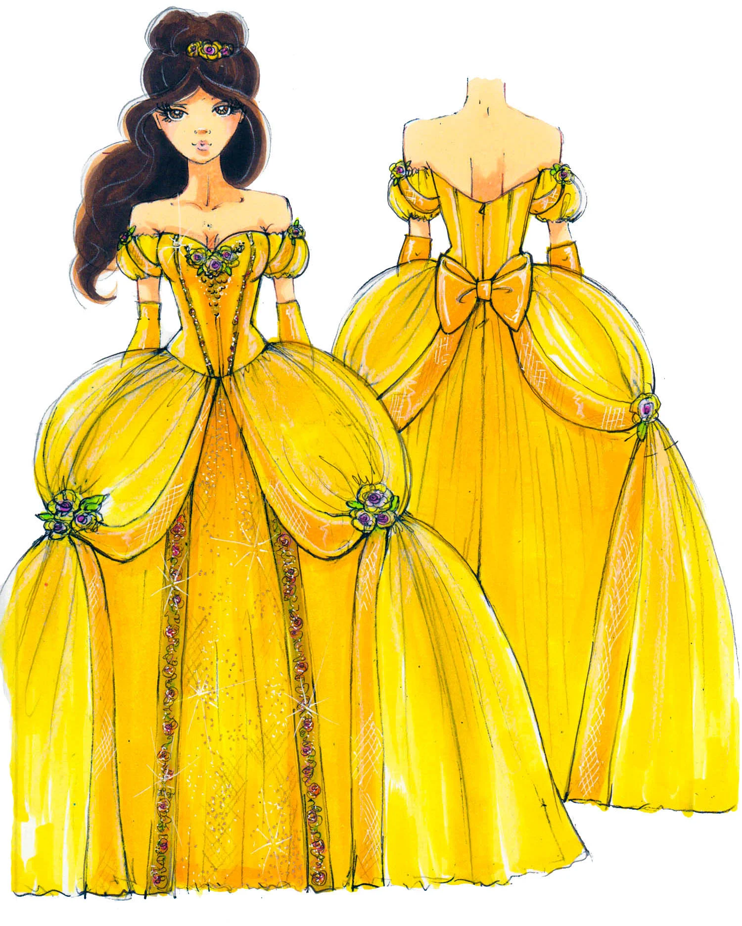 Concept Sketch: Disney by Leg Avenue