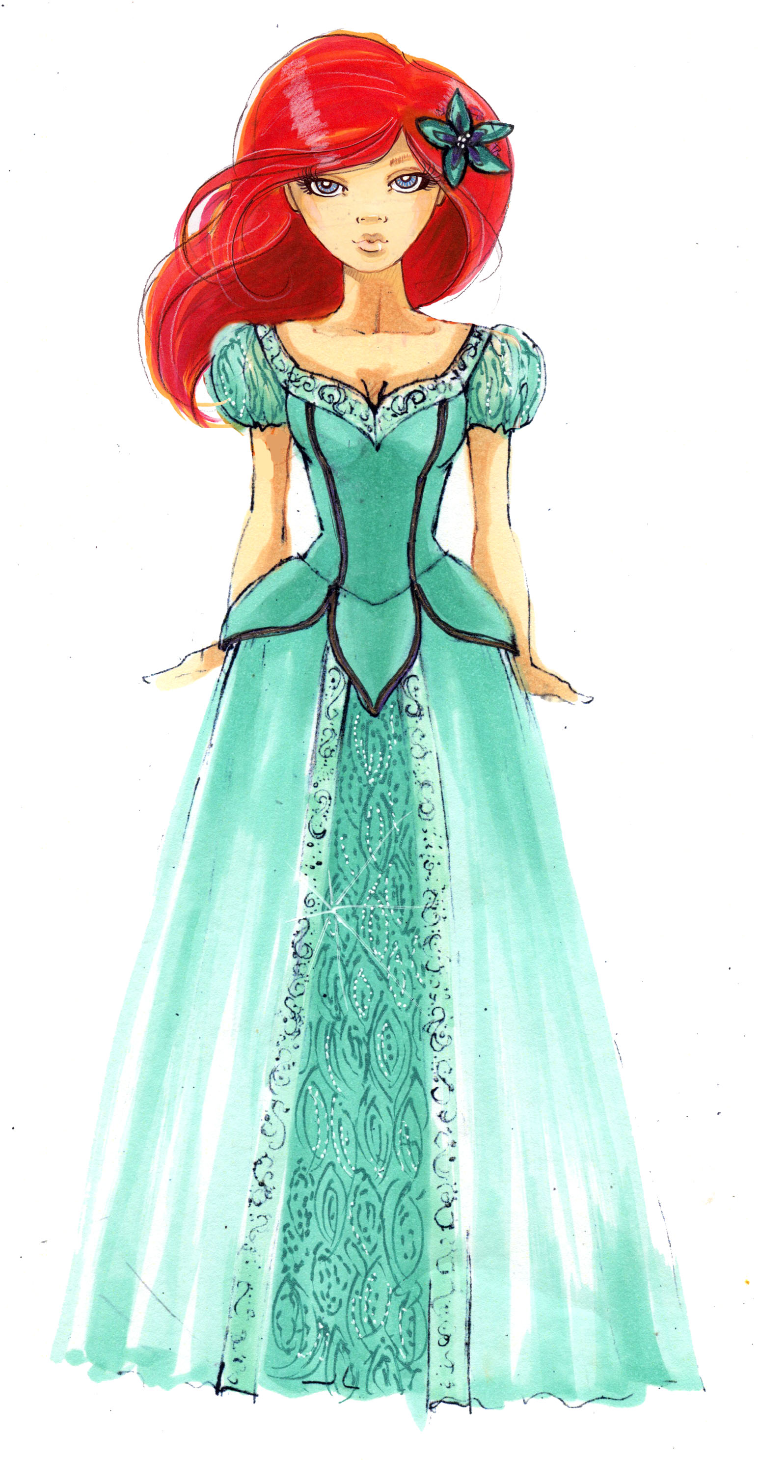 Concept Sketch: Disney by Leg Avenue