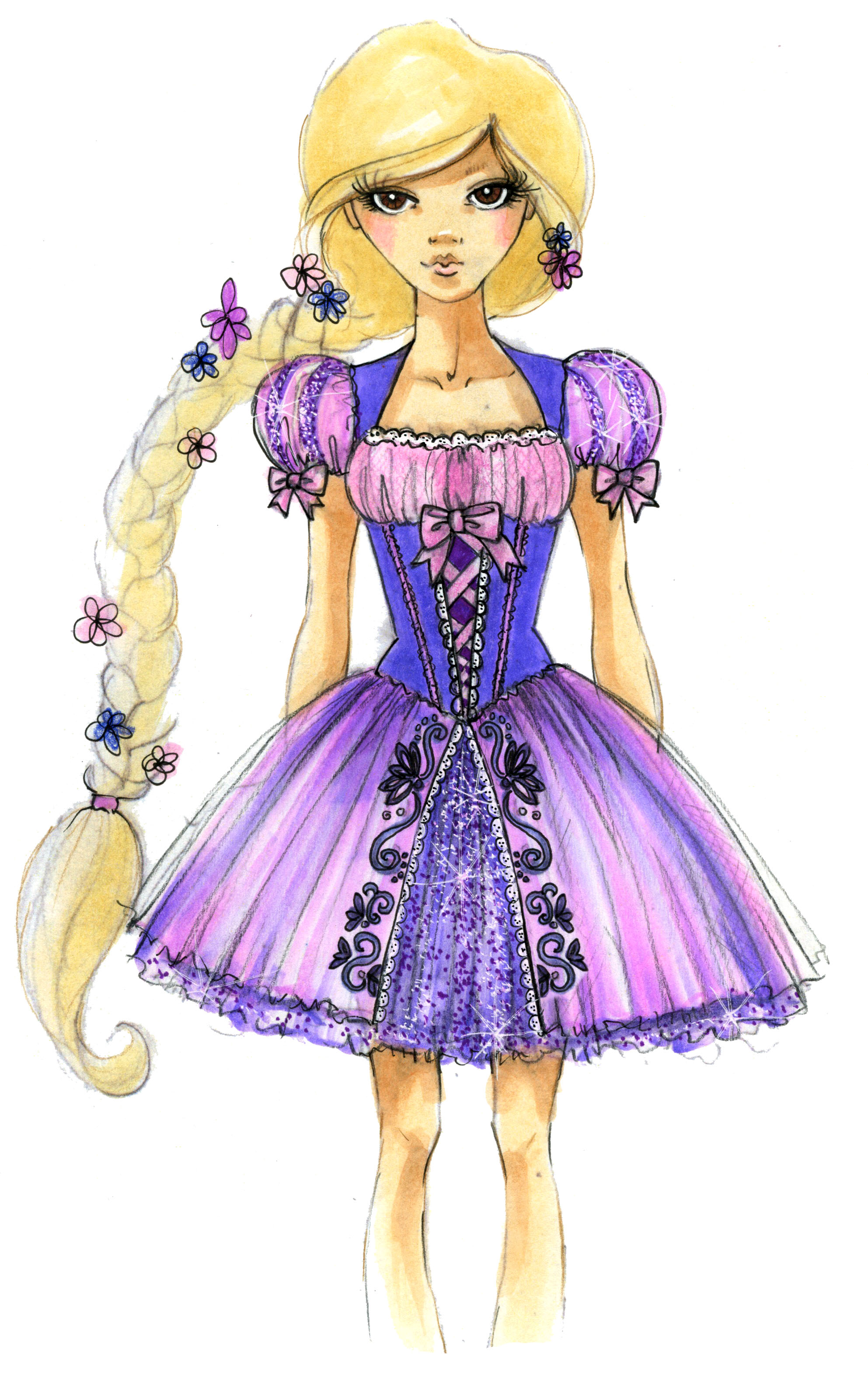 Concept Sketch: Disney by Leg Avenue