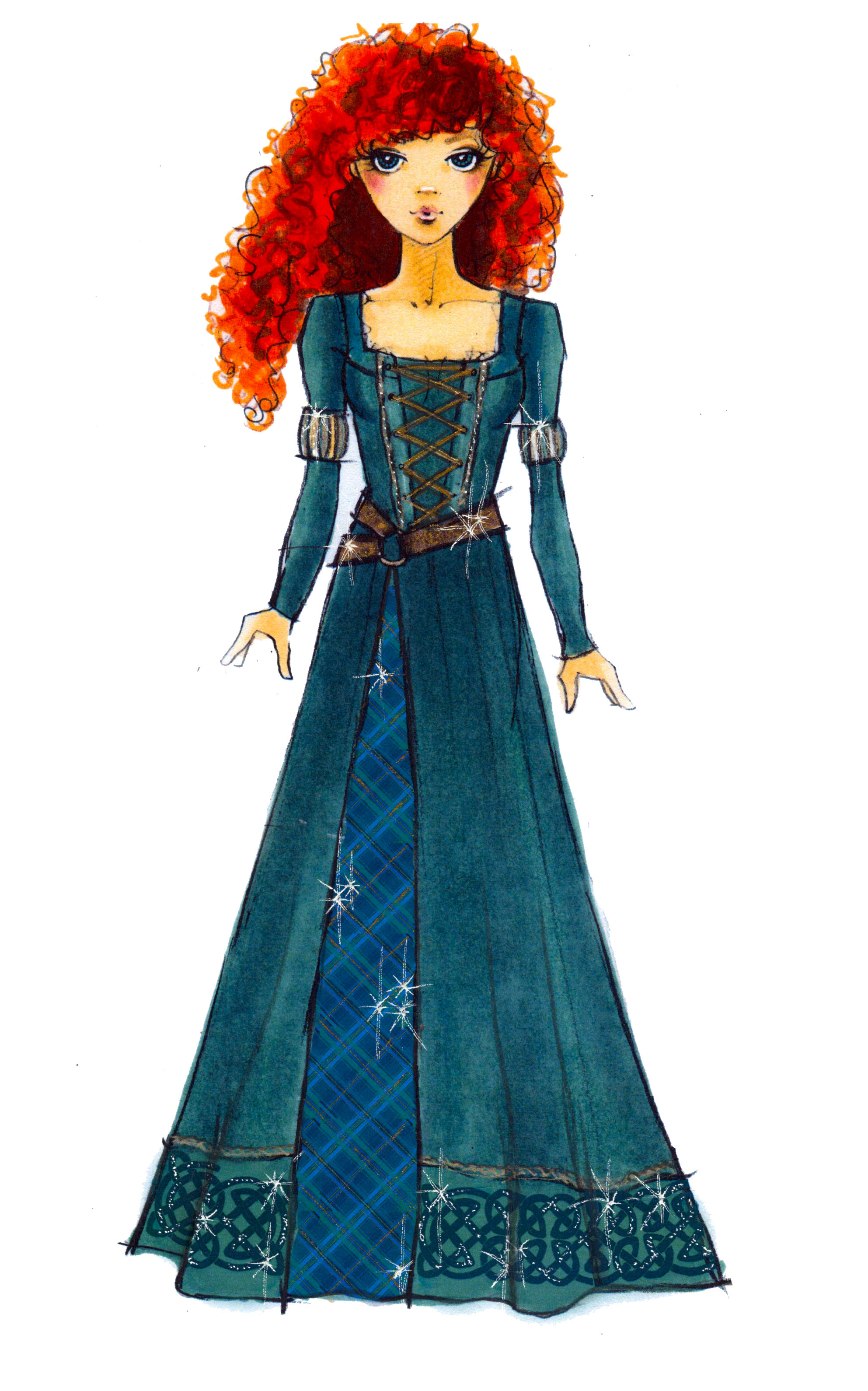 Concept Sketch: Disney by Leg Avenue