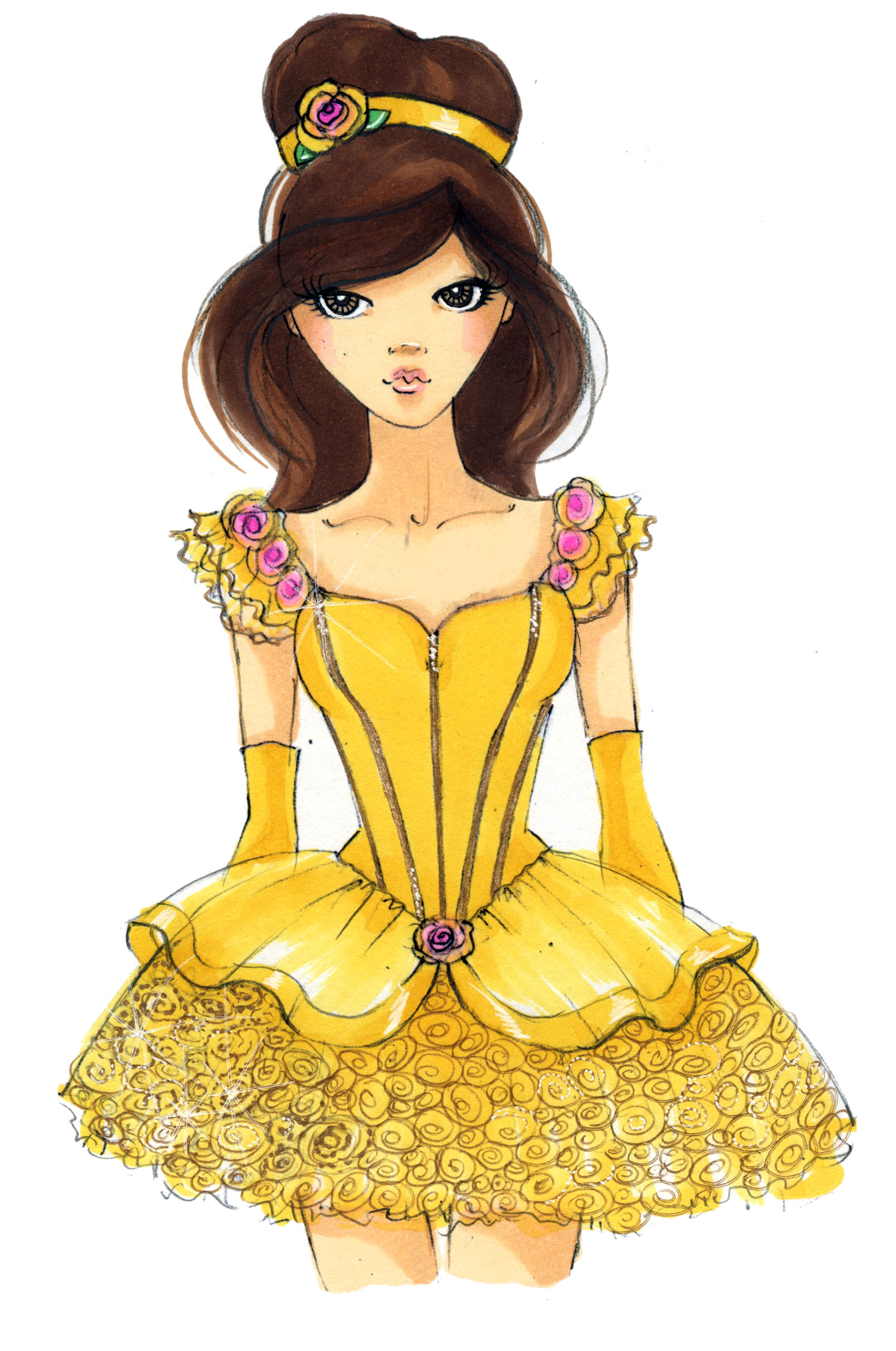 Concept Sketch: Disney by Leg Avenue