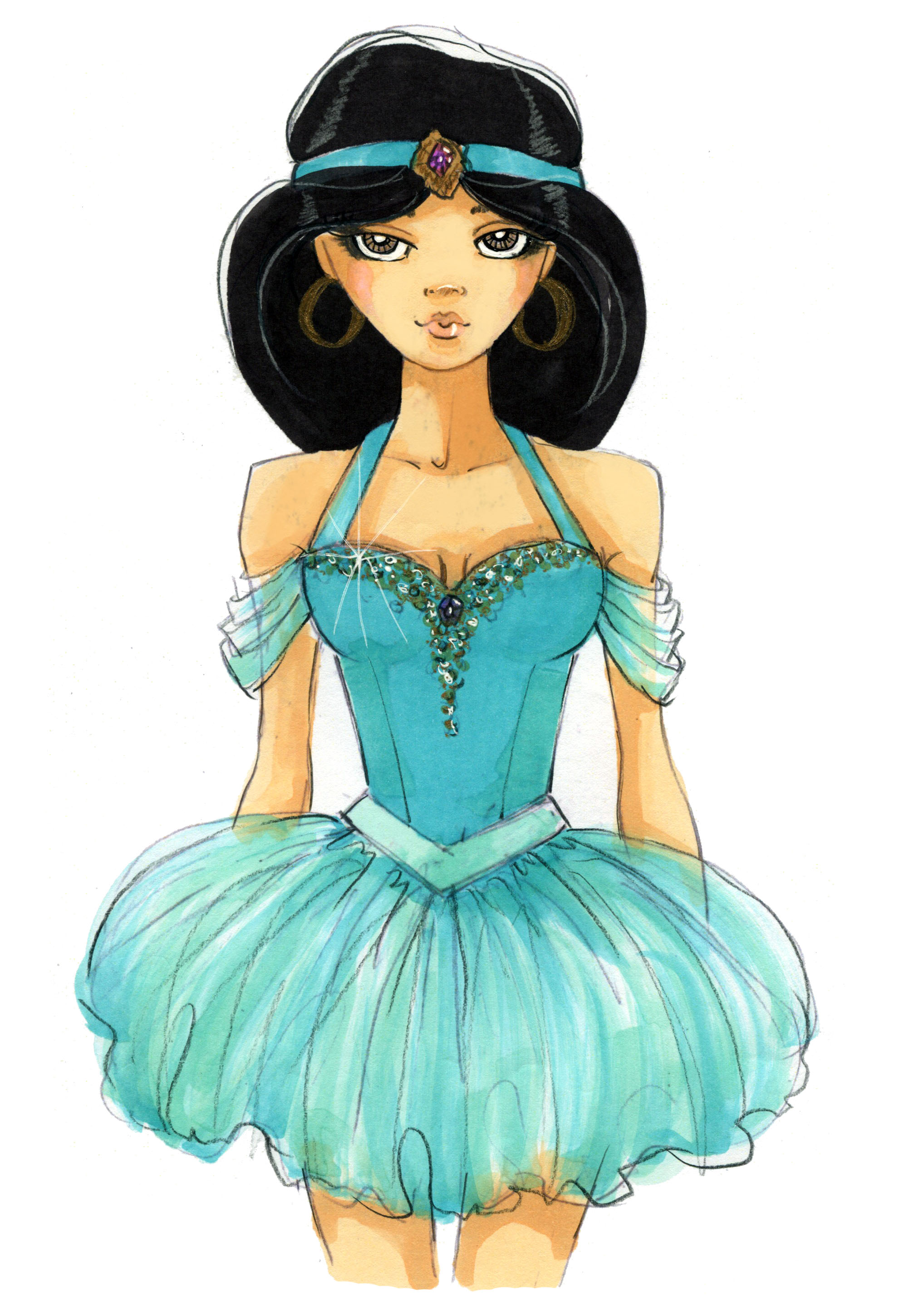 Concept Sketch: Disney by Leg Avenue