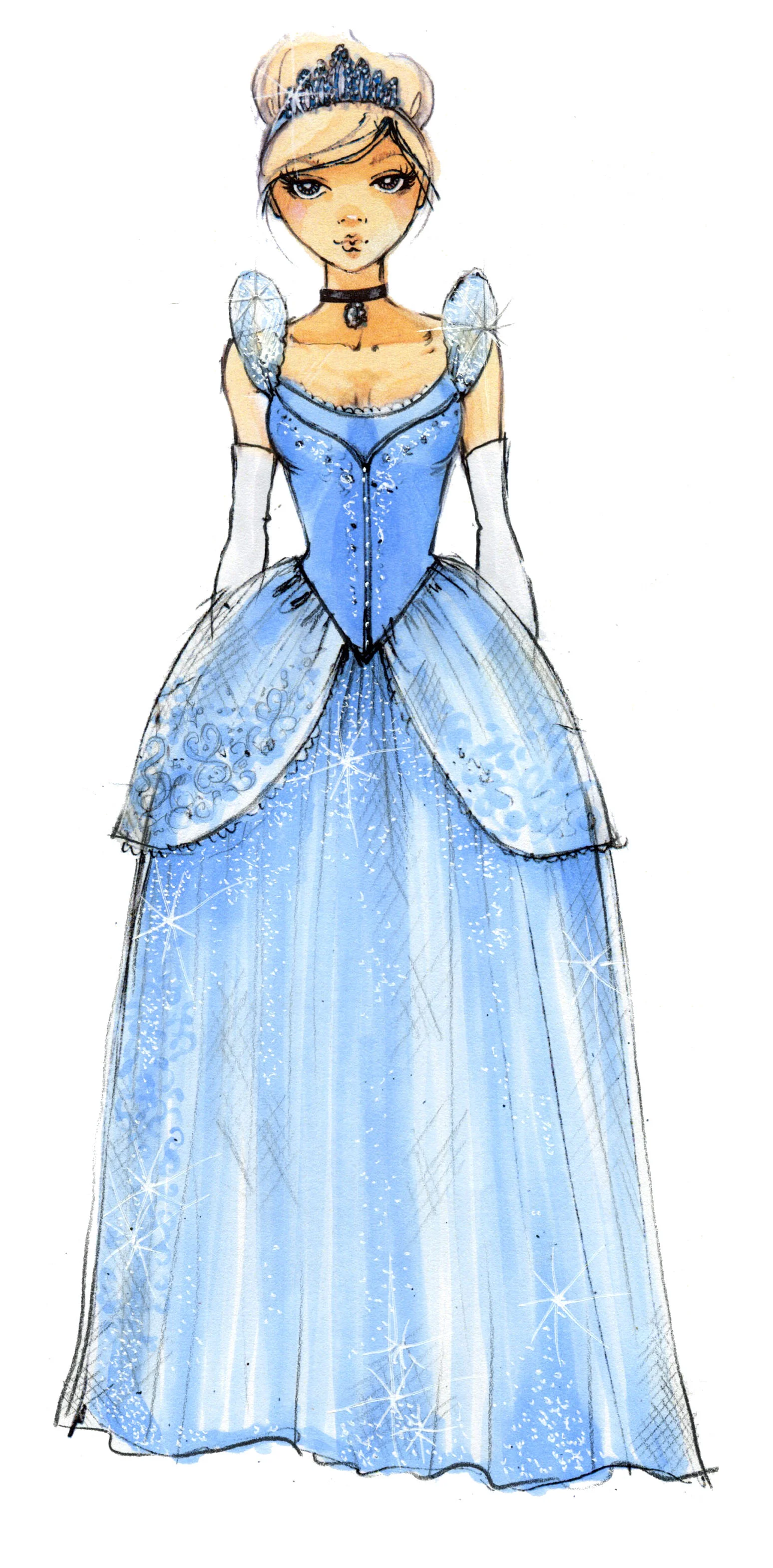 Concept Sketch: Disney by Leg Avenue